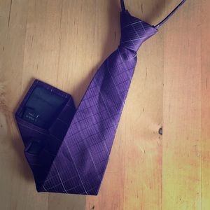 ⭐️BOGO! Boys Purple Tie by Calvin Klein